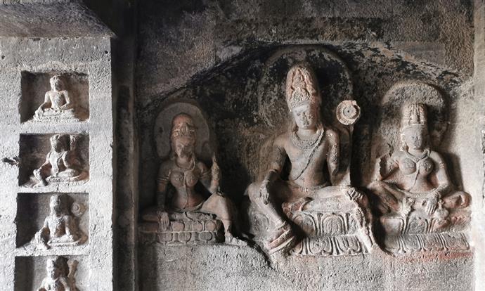 【南印度】佛教石窟．塔石窟．龍樹山．普陀山14日